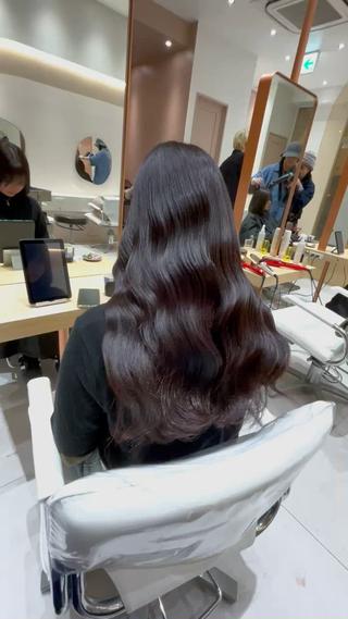 ロング カラー 艶髪専門美容師 梅村晋平のヘアスタイル