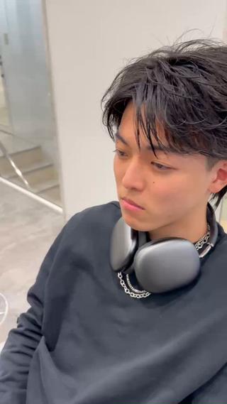 パーマ メンズ RAISE by_WHITEのヘアスタイル