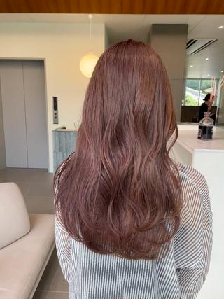 セミロング カラー 高発色ブリーチ/ ハイレイヤー🪽aiのヘアスタイル