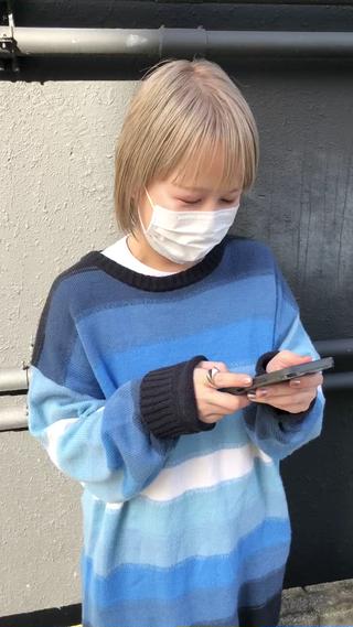 ショート カラー 千葉 郁也のヘアスタイル