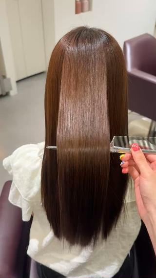 ロング ️🫧透明感カラー& 髪質改善🎀いさきのヘアスタイル