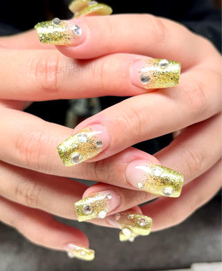 ミディアム ネイル まり りぃ〜んのネイルデザイン