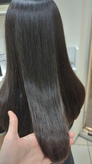 髪質改善カットになります 