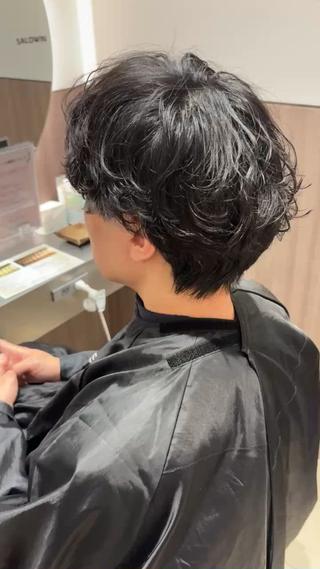 メンズ 髪質改善/メンズパー マ/骨格似合わせのヘアスタイル