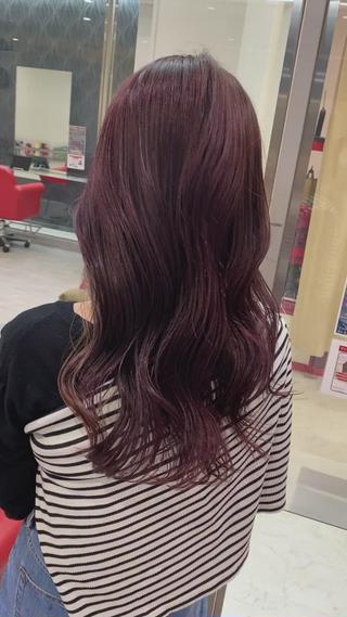 チェリーピンクに 