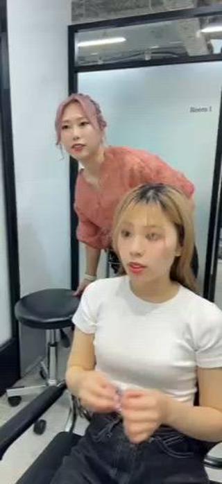 ミディアム salowin所属・ハイトーンカラー 馬場みなみのヘアスタイル