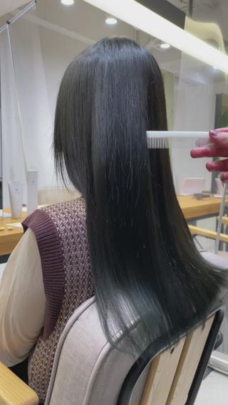 ブルーブラック髪質改善

暗くても透明感大切にしてます 