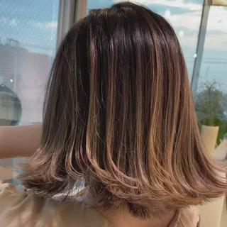 ボブバレイヤージュ

重たいボブでも動きがでます 