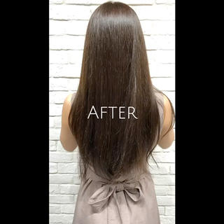 ロング カラー レディースヘア💫 加藤たいが🐯のヘアスタイル