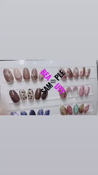 ネイルサンプル作成中…( ˘ ³˘)♡ 
