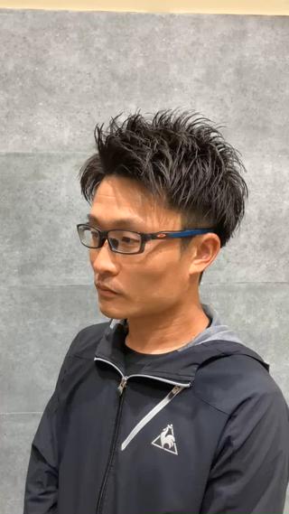 メンズ MEN'S salon HYPE 枚方 メンズカット/パーマ/曲がる縮毛矯正/眉ワックス所属・吉田 健吏のヘアスタイル