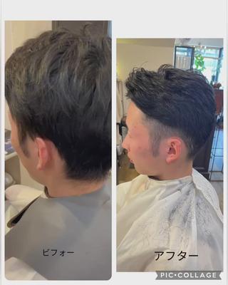 サイドをすっきりと爽やかに
 