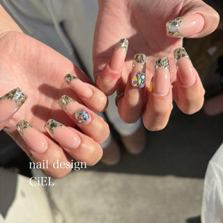 シエルコースにガラスフレンチ+¥2200