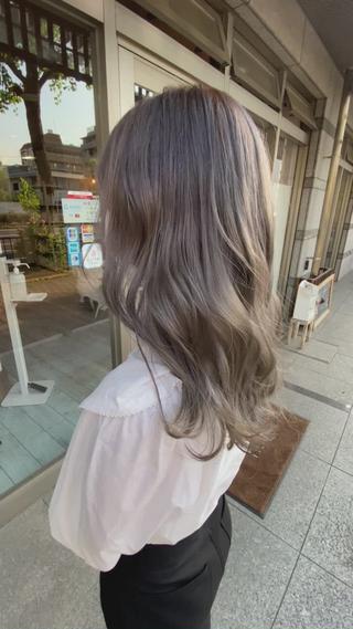 この夏おすすめのペールブリーチカラー
透明感抜群のかわいいカラーです 