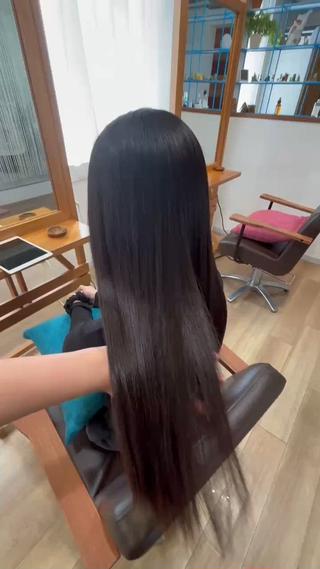 ロング パーマ RINNO🌷艶髪/ 透明感&艶カラーのヘアスタイル