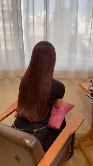 ロング カラー RINNO🌷艶髪/ 透明感&艶カラーのヘアスタイル