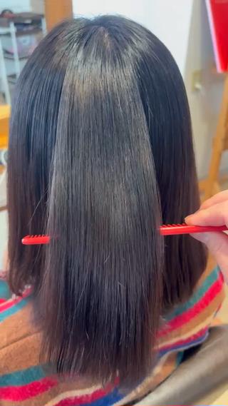 セミロング パーマ RINNO🌷艶髪/ 透明感&艶カラーのヘアスタイル