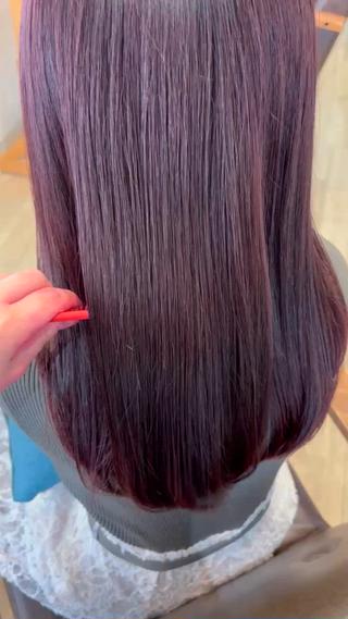 ロング カラー RINNO🌷艶髪/ 透明感&艶カラーのヘアスタイル