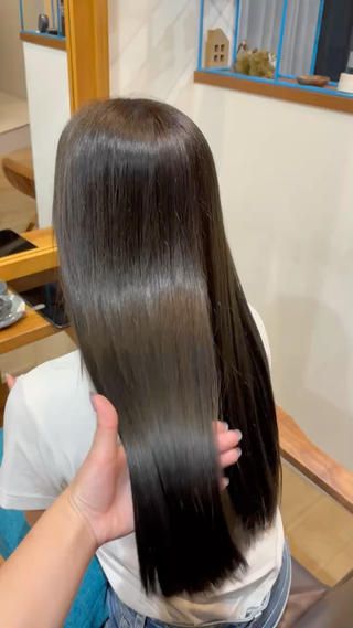 ロング カラー RINNO🌷艶髪/ 透明感&艶カラーのヘアスタイル