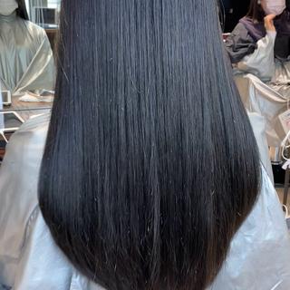 ロング カラー レイヤー/顔周り /透明感🩶高橋大のヘアスタイル