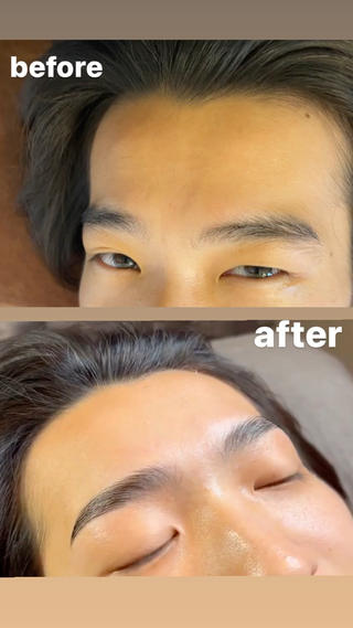 ハリウッドブロウリフトメンズ
くっきり!しっかりめの立ち上げデザイン