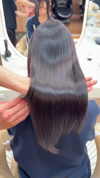 縮毛矯正トリートメント 