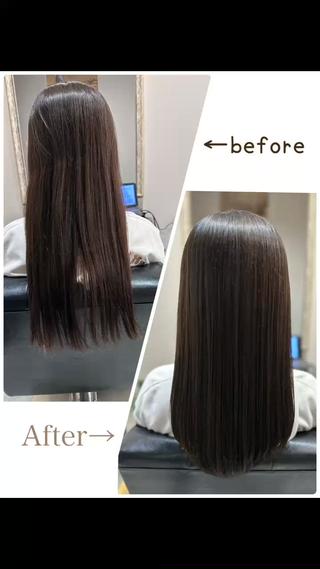 ロング kaminote所属・福西晃希 【艶髪・髪質改善】のヘアスタイル