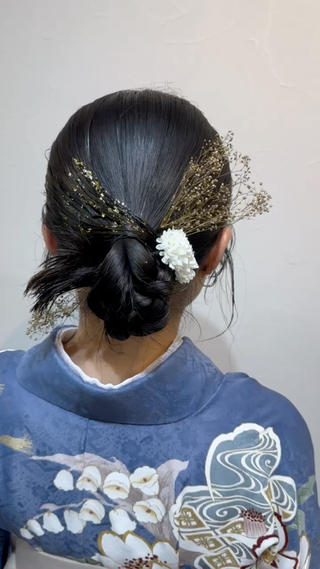 ミディアム kaminote所属・福西晃希 【艶髪・髪質改善】のヘアスタイル