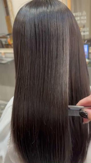 セミロング kaminote所属・福西晃希 【艶髪・髪質改善】のヘアスタイル