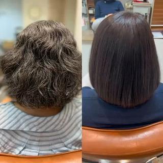 左は初めてのご来店時、右の写真は2回目の矯正の仕上がりです
回数を重ねれば重ねるほど綺麗になります!
乾かすだけで再現可能なツヤと収まり
朝扱いづらい髪質を改善してみませんか?
他店舗で思い通りに癖が伸びない、ツヤが出ないなどお困りのお客様は僕にお任せください。
本当の髪質改善ができます!
皆で綺麗な艶髪を目指しましょう!