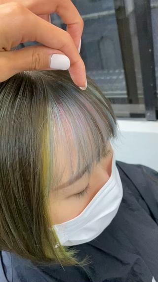 ショート IwAsh大和駅前店所属・IwAsh大和駅前店 河野亜里香のヘアスタイル