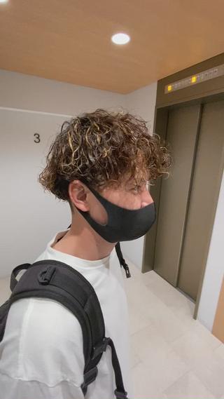 ハイライト☆波巻パーマ 