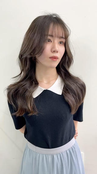 ロング カラー ヘアアレンジ 韓国ヘア/髪質改善 TAKAHIROのヘアスタイル