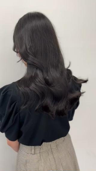 ロング カラー ヘアアレンジ 韓国ヘア/髪質改善 TAKAHIROのヘアスタイル