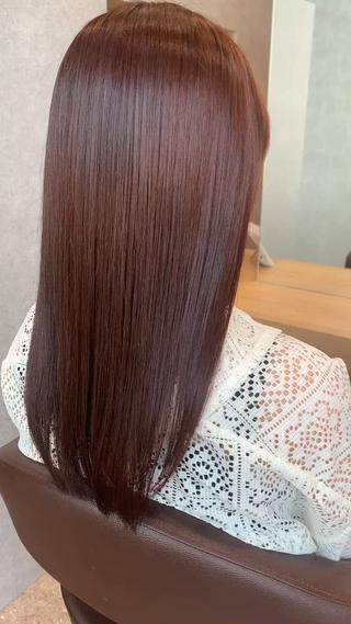 髪質改善カラー 