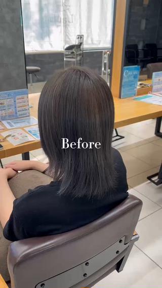 シールエクステ90枚
色落ちに合わせて少し明るい色を付けてあげると馴染みます 