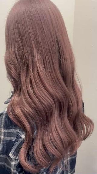 落ち着いたラベンダーピンク 