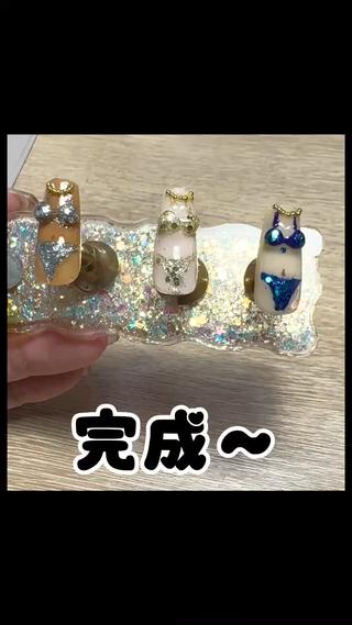 夏のビキニネイル 