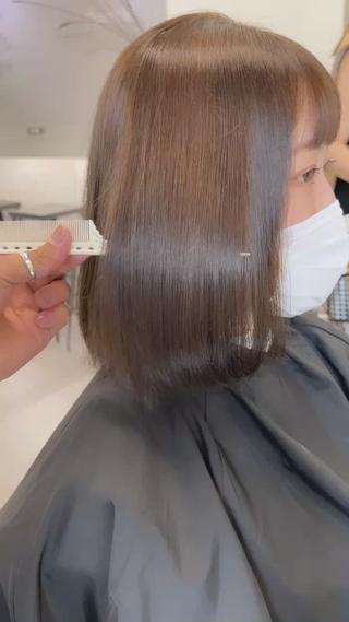 カシミアトリートメントで艶々♡ 