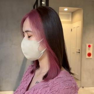 ミディアム カラー ひなた / elima調布のヘアスタイル