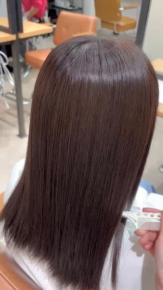 TOKIOトリートメントはカラーと一緒に施術して
続けるのがおすすめです 