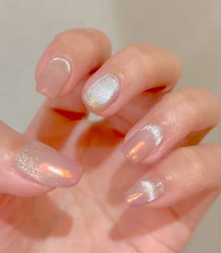 マグネットとオーロラでキラキラ 