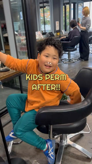 KIDS PERM ￥8,800

髪が伸びても扱いやすくなる
KIDSパーマはいかがですか？ 
