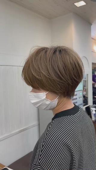 ショート 髪質改善/髪質改善 ストレート特化　稲吉のヘアスタイル