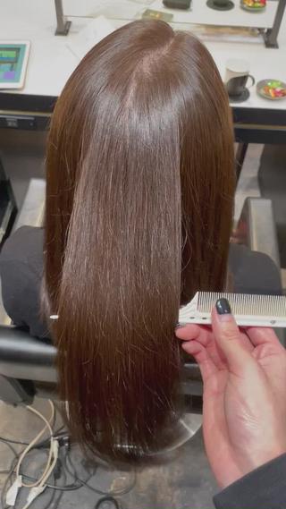 艶髪に見えるカラー 