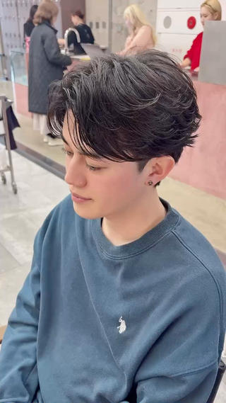 パーマ メンズ メンズ特化/ 山口大輝のヘアスタイル