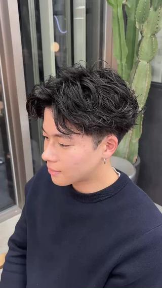 パーマ メンズ メンズ特化/ 山口大輝のヘアスタイル