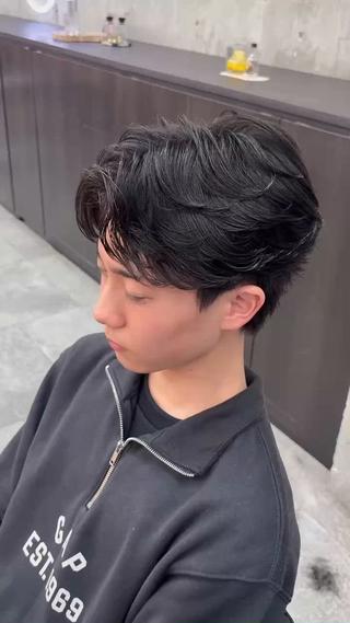 パーマ メンズ メンズ特化/ 山口大輝のヘアスタイル