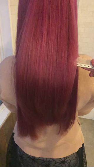 ロング カラー 舘野 太嘉宏のヘアスタイル