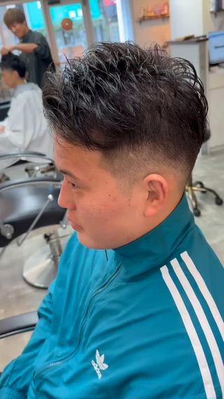 ショート メンズ 三宅 亨表のヘアスタイル